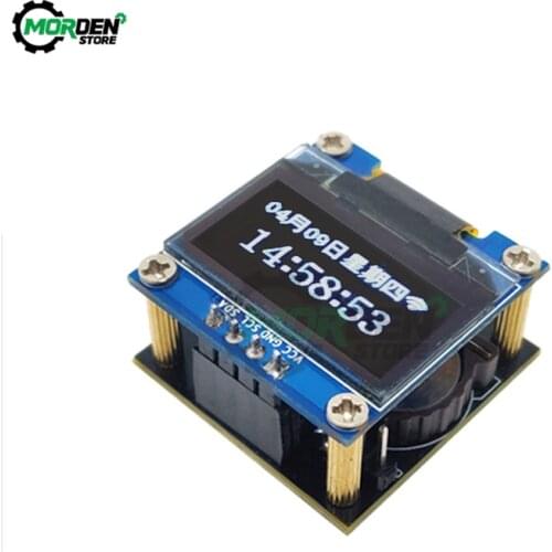 ESP8266 OLED Display Module WiFi Clock Module 0.96Inch LCD Screen ESP-12F DIY Weather Forecast IIC I2C 5V ESP12F For Arduino