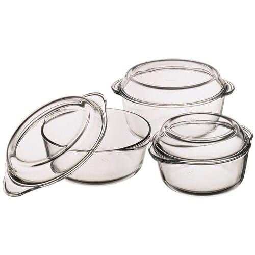 Pasabahce Pyrex 3'Lü Set
