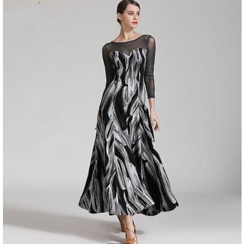 New ballroom dance competition dress dance ballroom waltz dresses standard dance dress women ballroom dress 1876