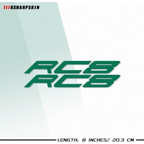 New Motorcycle reflective fuel wheels fairing portable luggage helmet stickers sign decoration Decals For HONDA RC8 rc 8