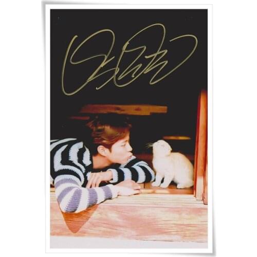 Park Bo Gum autographed signed with pen photo picture 4*6 inches freeshipping 11.2016 01
