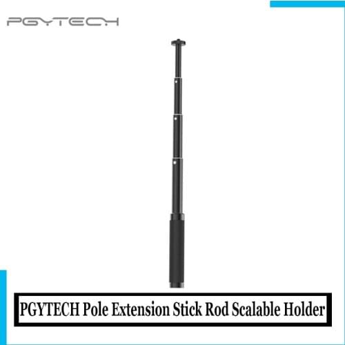 PGYTECH Pole Extension Stick Rod Scalable Holder for DJI OSMO M3/Pocket Gimbal Action Camera Zhiyun S-4 Stabilizer Accessories
