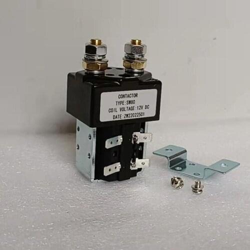 Replacing Albright SW80 DC Contactor ZJW100A CZW100A Domestic SW80 12V 24V 36V 48V 60V 72V 80V For Electric Forklift Stacker