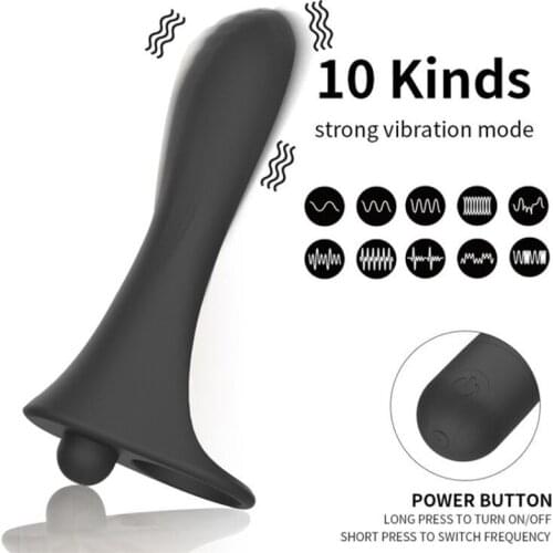 1/10 Speed Penis Strapon Dildo Vibrator Sex Toys for Women Man Orgasm G Spot Massager Strap On Penis Plug Anal Butt Plug