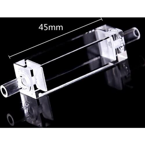 . 5ml Shi Ying fluorescent flow cuvette/flow cell/four-way light/ultraviolet//acid and alkali resistance