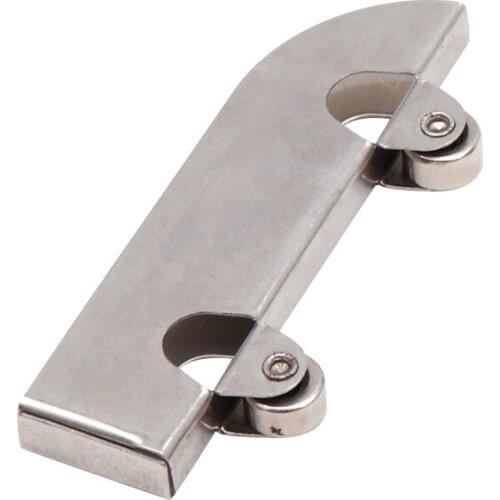 8PCS Stainless Steel Glass Cabinet Sliding Door 5mm Glass Clamp Wheel Glass Sliding Door Rollers Window And Door Parts