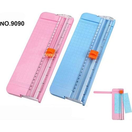 9090 Mini Cutter Mini Cutter Paper Cutter Suitable for A5 paper independent blade folding scale Cut length 23cm Paper Trimmer