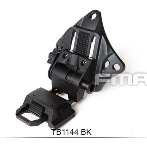 Free Shipping High Quality FMA L4G19 NVG Fast Helmet Mount Refined Version CNC TB1144-BK Helmet Accessories