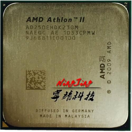 AMD Athlon II X2 250e 3.0 GHz Dual-Core CPU Processor AD250EHDK23GM Socket AM3