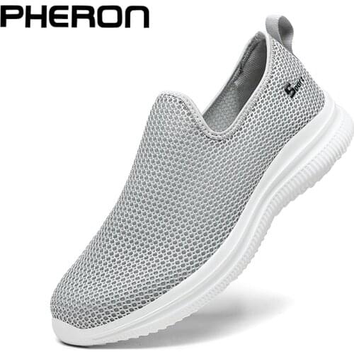 Summer Mesh Men Shoes Lightweight Sneakers Men Fashion Casual Walking Shoes 2021 Breathable Mens Loafers Zapatillas Hombre