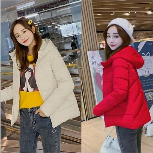 New Winter Jacket Women Hooded Thicken Coat Female fashion Warm Outwear casaco feminino Cotton-Padded short Parka women Z52