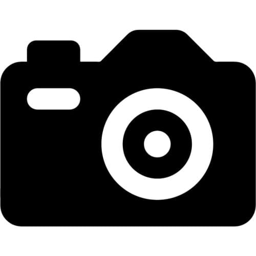 14.9X11.5CM Camera Fashion Window Decal Car Tail Bumper Decoration Stickers