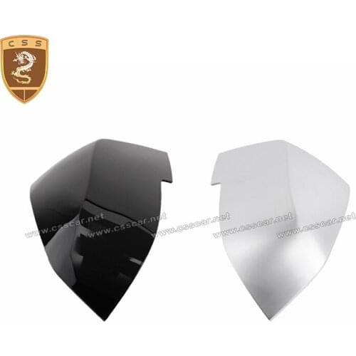 Fashion Silver Plating Black Carbon Fiber Rearview Mirror Cover For 1 2 3 4 Series 3GT F20 F21 F22 F23 Add on Style 2012-2016