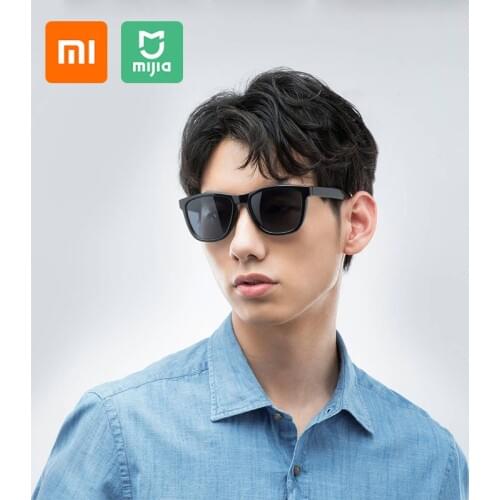 2020 New Xiaomi Mijia Classic Square Polarized Sunglasses Retro Sunglasses Drive Sunglasses Travel Sunglasses Man Woman