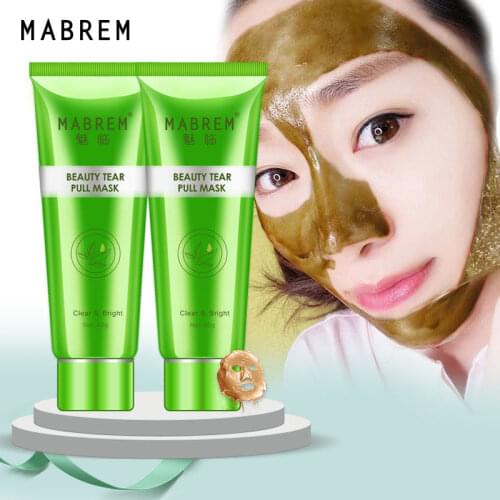 Tear Pull Remove Blackhead Mask Shrink Pore Cream Oil control Improve Rough Skin Acne Blackhead Remover Mask Face Whitening