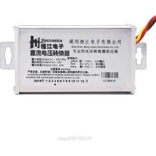 DC 24V-60V To 12V 10A 120W Converter Adapter Transformer For Electric Bicycle O30 20 Dropshipping