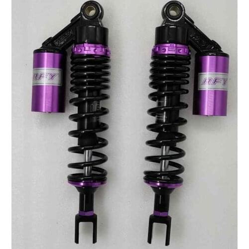 8mm spring 360mm MOTORCYCLE SHOCK ABSORBERS FOR Honda CB900F CB1100F CBX1000 SUZUKI YAMAHA Kawasaki black purple gold