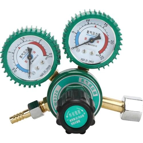 W0320A Pressure Reducer Oxygen Regulator Flow Meter Flowmeter Welding Weld Gauge Gas Regulator