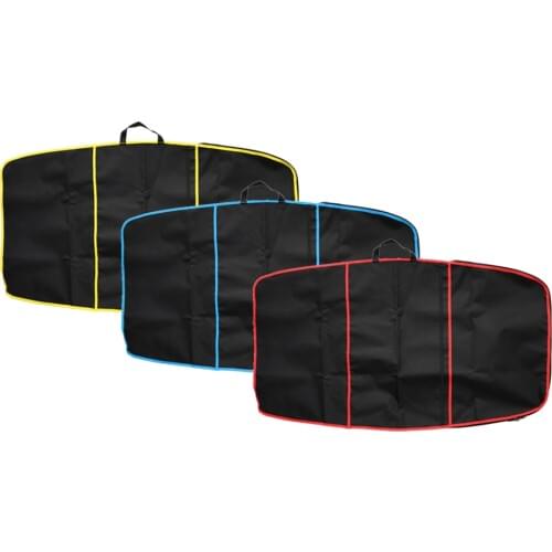 Deluxe Surf Bodyboard Carrying Bag Cover 49" x 28" Durable Body Board Bodyboarding Surfing Equipment Gear Pouch w/ Front Pocket