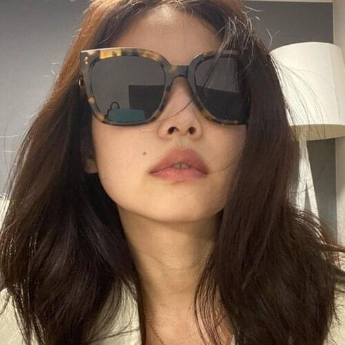 Gentle Jennie Sunglasses 2020 Her Women Sunglasses Korean Glasses Famous Brand Unisex Star Fashion Vintage Lady Sun Glasses
