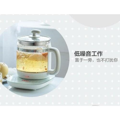Health pot glass integrated multi-functional automatic insulation home office small 1.5 litre electric teapot J06