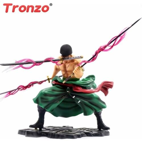 Tronzo One Piece Roronoa Zoro New World Ver PVC Figure Model Toys Collectible Model Brinquedos Gift