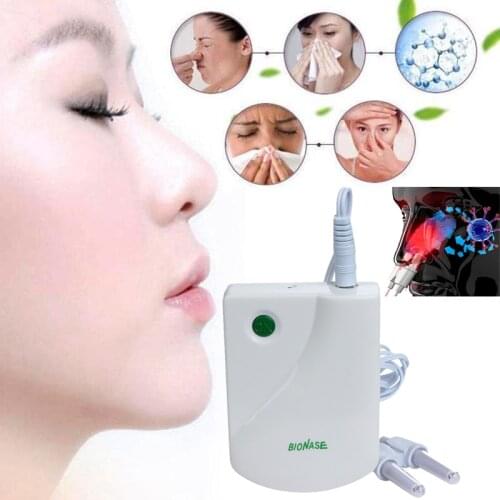 1 PC Nose Care Rhinitis Sinusitis Cure Therapy Massage Hay Fever Low Frequency Pulse Laser Nose Health Care Machine