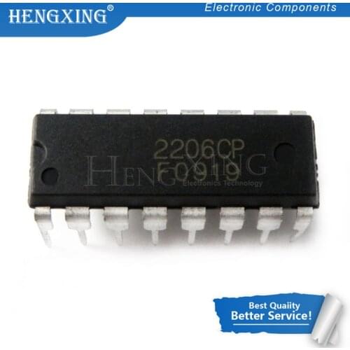 1pcs/lot XR2206CP XR-2206 XR2206 DIP-16 Monolithic Function Generator IC In Stock