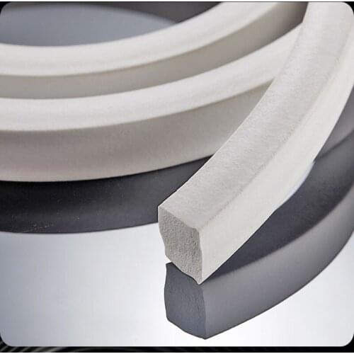3 meters Silicone Foam Tape Sponge Bar Seal Strip Square 3mm - 20mmX20 mm sealing 3mm