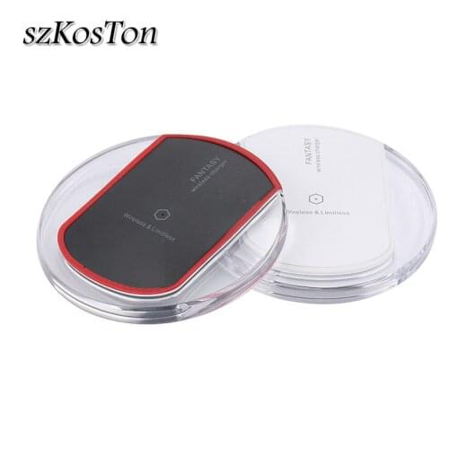 Qi Wireless Charger For iPhone X Xs MAX XR 8 plus USB Charging Pad Phone Charger For Samsung S8 S9 Plus Note 9 8 For Sony HTC