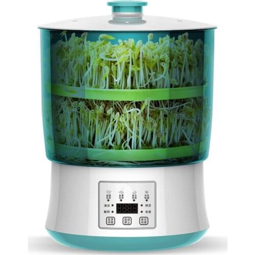 Household Automatic Large-capacity Bean Sprouts Barrel Green Mung Bean Sprouts Homemade Small Bean Sprouts Machine