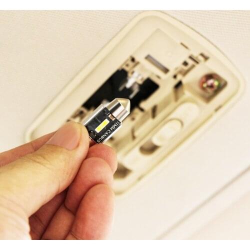 C5W Led bulb Car License Plate Reading Light for Mercedes Benz W211 W203 W204 W210 W124 AMG W202 CLA W212 W220