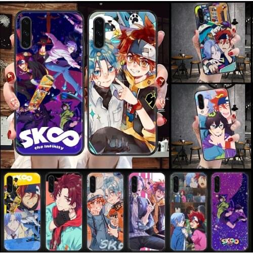 Sk8 The Infinity Anime Phone case For Samsung Galaxy A 3 5 7 8 10 20 21 30 40 50 51 70 71 E S 2016 2018 4G black 3D prime art