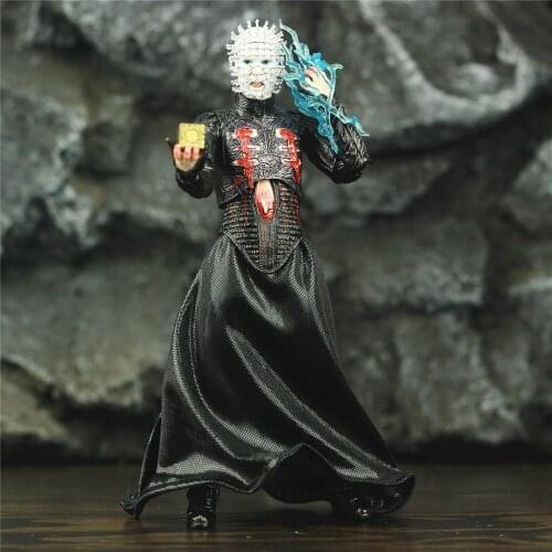 Hellraiser Ultimate Pinhead 7" Action Figure Original NECA Horror Movie Series Collection Collectible Real Toys Doll Model