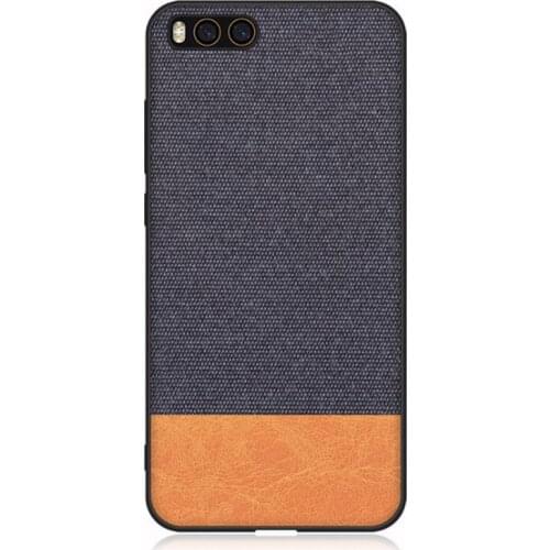 Fashion Shock Proof Soft Silicone 5.15"For Xiaomi Mi 6 Case For Xiaomi Mi 6 Mi6 Cell Phone Case Cover TPU + Fabric leather M6