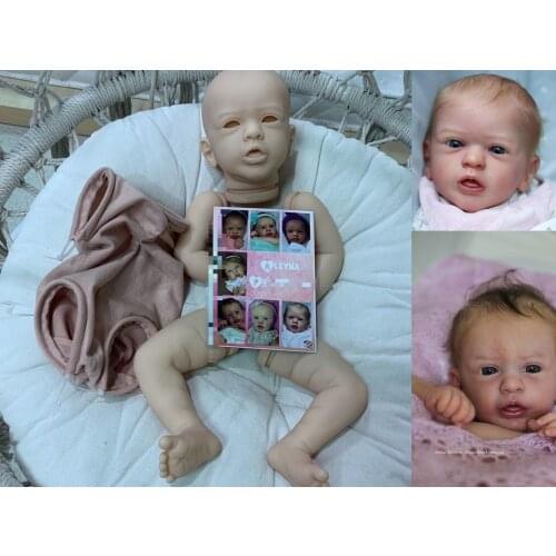 NPK 20inch Aleyna Reborn Doll Kit Popular cute face fresh color soft touch with COA