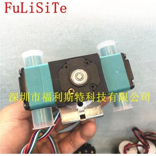 Wholesale 24V 18W 600ml/min inkjet printer two head Ceramic ink pump eco solvent pumps motor liquid pump