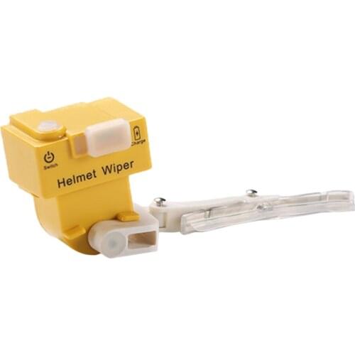 Motorcycle Helmet Helpful Tool USB Charging 5V Electric Wipers White Yellow 5v Car Convenient Good Quality General Windshield