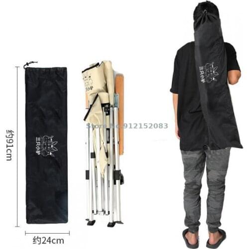 Outdoor Portable Folding Reclining Chair Fishing Back Leisure Chair Aluminum Alloy Three Donkey Beach Chair Camping