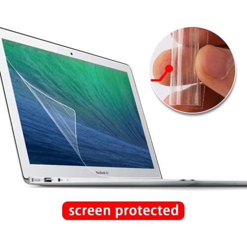 HD Transparent Protector for Apple Macbook Air 11 A1370 /Air 11 A1465 Soft Screen Scratch Resistant Dustproof Laptop Film