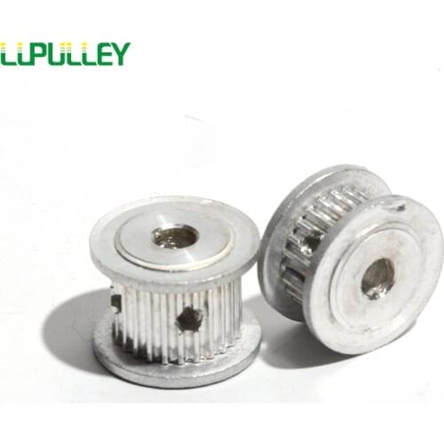 2M 2GT 32T Aluminum Material Timing Belt Pulley For Width 7/11mm Inner Bore 5/6/6.35/7/8mm GT2 AF Timing Belt Pulley Wheel