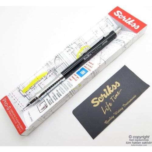 Scrikss PRO-S 0.7mm Black | İsme Special Pen