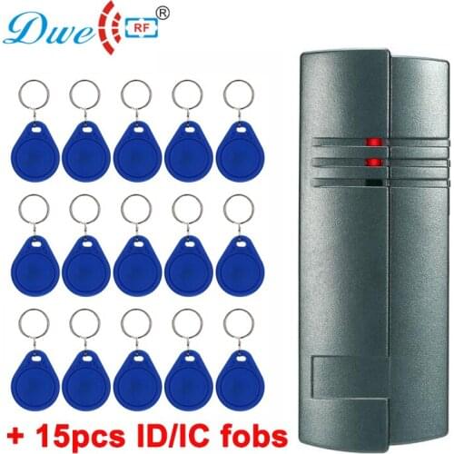 DWE CC RF access control card reader rfid system wiegand readers contactless swipe card reader