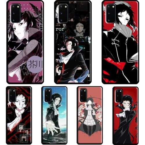 Ryunosuke Akutagawa Bungo Stray Dogs Case For Samsung Galaxy S21 Ultra S8 S9 S10 Plus Note 9 10 Note 20 Ultra S20 FE Back Cover