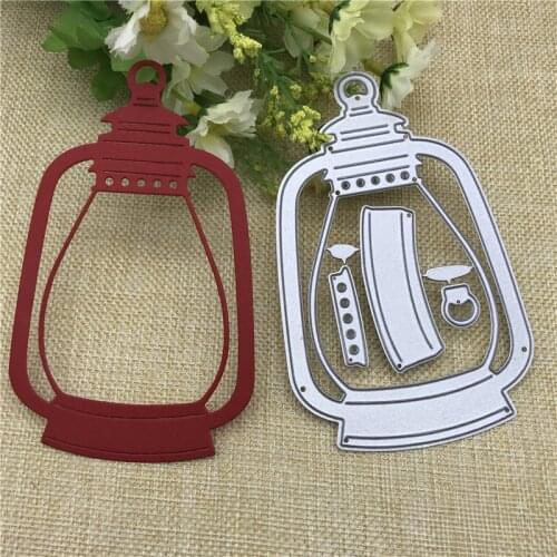 Lantern Design Metal Cutting Dies Stencil for DIY Scrapbooking Photo Album Embossing Paper Cards Decorative Crafts Die Cuts