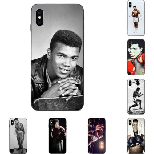 Soft Silica Gel For Apple iPhone 4 4S 5 5S SE 6 6S 7 8 Plus X XS Max XR Muhammad Ali Box Boxing Star
