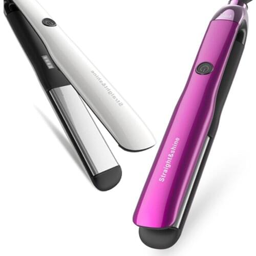 New Environmental alloy hair Straightener 4-speed thermostat ironing board for straight hair and curly hair Straight splint