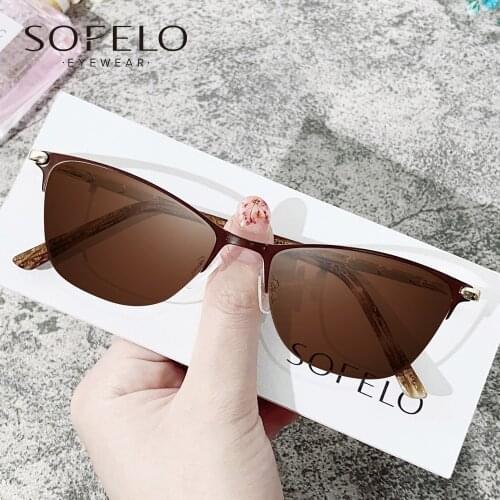 Semi Rimless Optical Sun Glasses Women Polarized Prescription Sunglasses Female Myopia Progressive Eyewear Bifocal Multifocal