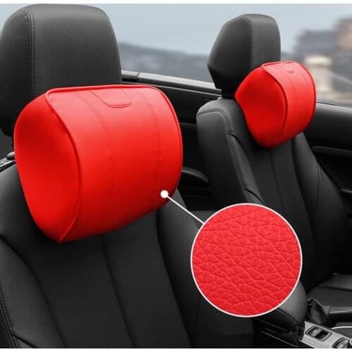 Car Seat Head Neck Rest Massage Auto Pillow Space Memory Neck Headrest Car Cover Vehicular Pillow Seat Headrest Accessories