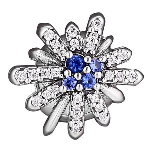Genuine 925 Sterling Silver Dazzling Fireworks Charm Fits Pandora Bracelet Silver Beads for Women Jewelry Making kralen diy